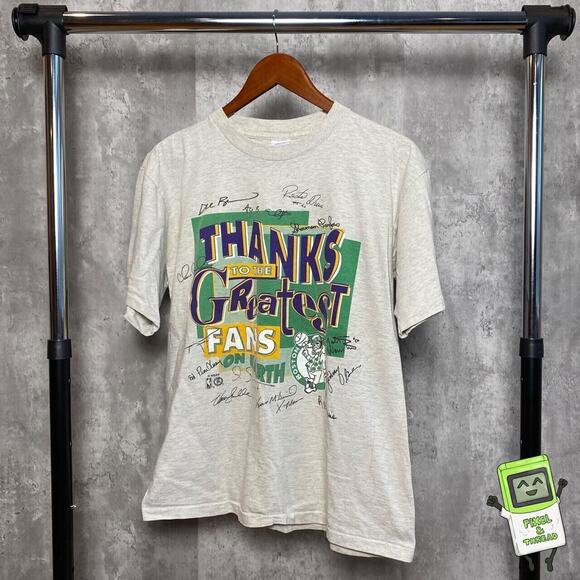 Thanks to the greatest fans Celtics Tee. Size Large. Made in USA. On the salem - Picture 3 of 6